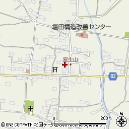 長野県上田市富士山3312周辺の地図