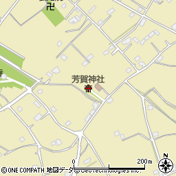 芳賀神社周辺の地図
