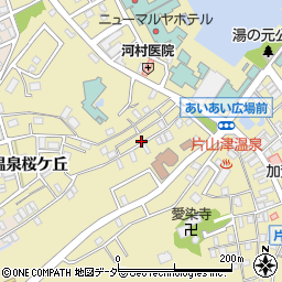 石川県加賀市片山津温泉ヒ周辺の地図