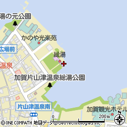 加賀片山津温泉 総湯 まちカフェ周辺の地図