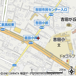 茨城県水戸市元吉田町1539-8周辺の地図