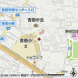 茨城県水戸市元吉田町1745-55周辺の地図