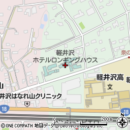 軽井沢ホテルロンギングハウス周辺の地図