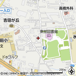 茨城県水戸市元吉田町1745-88周辺の地図