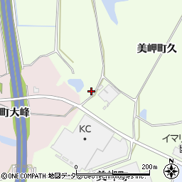 石川県加賀市美岬町久保山周辺の地図