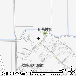 茨城県筑西市森添島988周辺の地図