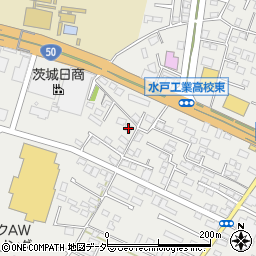茨城県水戸市元吉田町1312周辺の地図