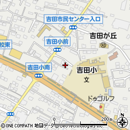 茨城県水戸市元吉田町1542-3周辺の地図