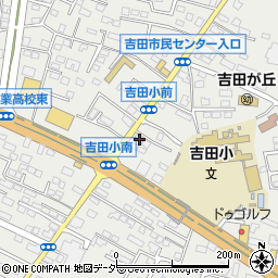 茨城県水戸市元吉田町1542-18周辺の地図