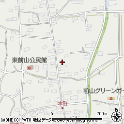 長野県上田市前山391周辺の地図