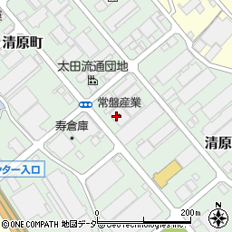 株式会社ナチ常盤　北関東流通センター周辺の地図