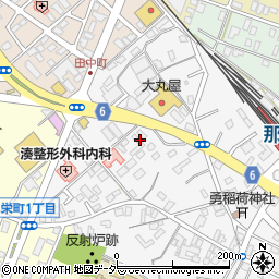 茨城県ひたちなか市横堰周辺の地図