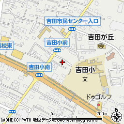 茨城県水戸市元吉田町1542-2周辺の地図