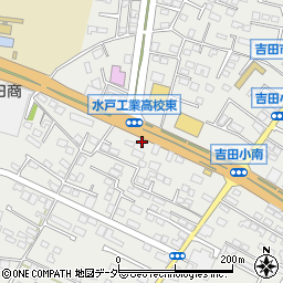 茨城県水戸市元吉田町1437周辺の地図