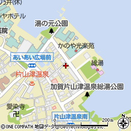 石川県加賀市片山津温泉（乙）周辺の地図