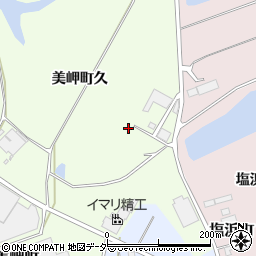 石川県加賀市美岬町や周辺の地図