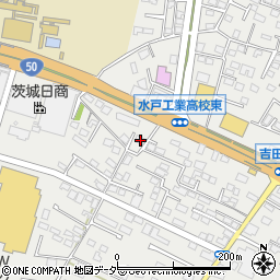 茨城県水戸市元吉田町1315周辺の地図