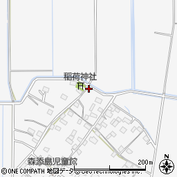 茨城県筑西市森添島1366周辺の地図