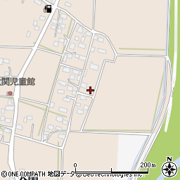 茨城県筑西市大関周辺の地図