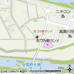 長野県安曇野市穂高北穂高1003周辺の地図