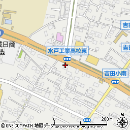 茨城県水戸市元吉田町1318周辺の地図