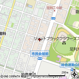 栃木県足利市西砂原後町1203周辺の地図