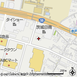 茨城県水戸市元吉田町1307-2周辺の地図