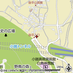 長野県小諸市菱平2832-1周辺の地図