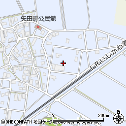 石川県小松市矢田町オ周辺の地図