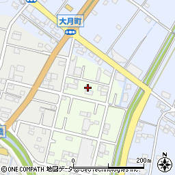 栃木県足利市末広町8-2周辺の地図