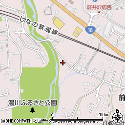 長野県北佐久郡軽井沢町長倉前沢2390周辺の地図