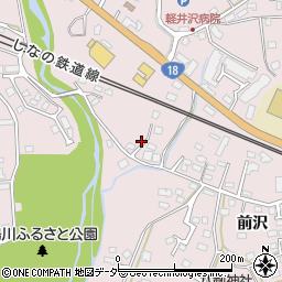 長野県北佐久郡軽井沢町長倉前沢2398周辺の地図