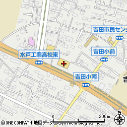 茨城県水戸市元吉田町1322周辺の地図