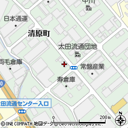 太田流通センター運輸協同組合周辺の地図