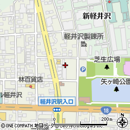 草軽交通株式会社　バス営業所周辺の地図
