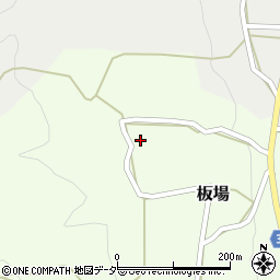 長野県松本市板場696周辺の地図