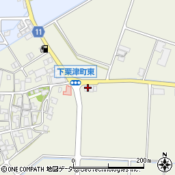 石川県小松市下粟津町を周辺の地図