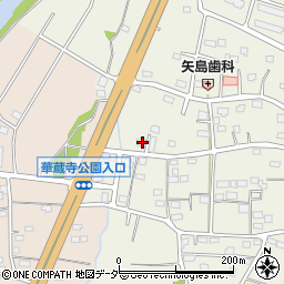 群馬県伊勢崎市本関町1155周辺の地図