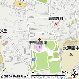 茨城県水戸市元吉田町3490周辺の地図