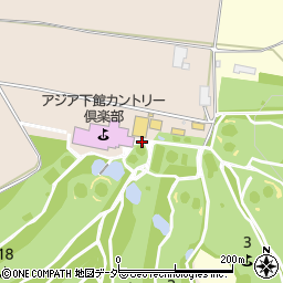 アジア下館カントリー倶楽部周辺の地図