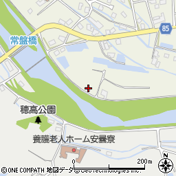 長野県安曇野市穂高北穂高98周辺の地図