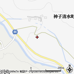 石川県白山市神子清水町イ周辺の地図