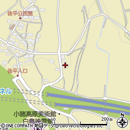 長野県小諸市菱平2850-1周辺の地図