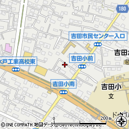 茨城県水戸市元吉田町1419-9周辺の地図