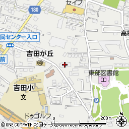 吉田ケ丘ハイツ周辺の地図