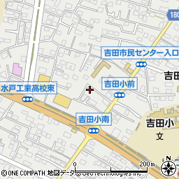 茨城県水戸市元吉田町1419-7周辺の地図