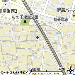 ジャパン建材株式会社　高崎東営業所周辺の地図