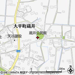 蔵井公民館周辺の地図