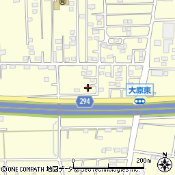 群馬県太田市大原町95-22周辺の地図