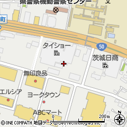 茨城県水戸市元吉田町1088周辺の地図